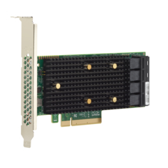 Контроллер Broadcom/LSI 9400-16i (05-50008-00) (PCI-E 3.1 x8, LP, Internal) Tri-Mode SAS/SATA/PCIe(NVMe) 12G, 16port (4*int SFF8643) (05-50008-00)