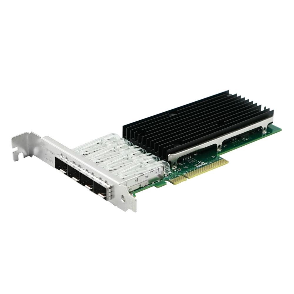 Сетевой адаптер PCIE 10GB FIBER 4SFP+ LREC9804BF-4SFP+ LR-LINK