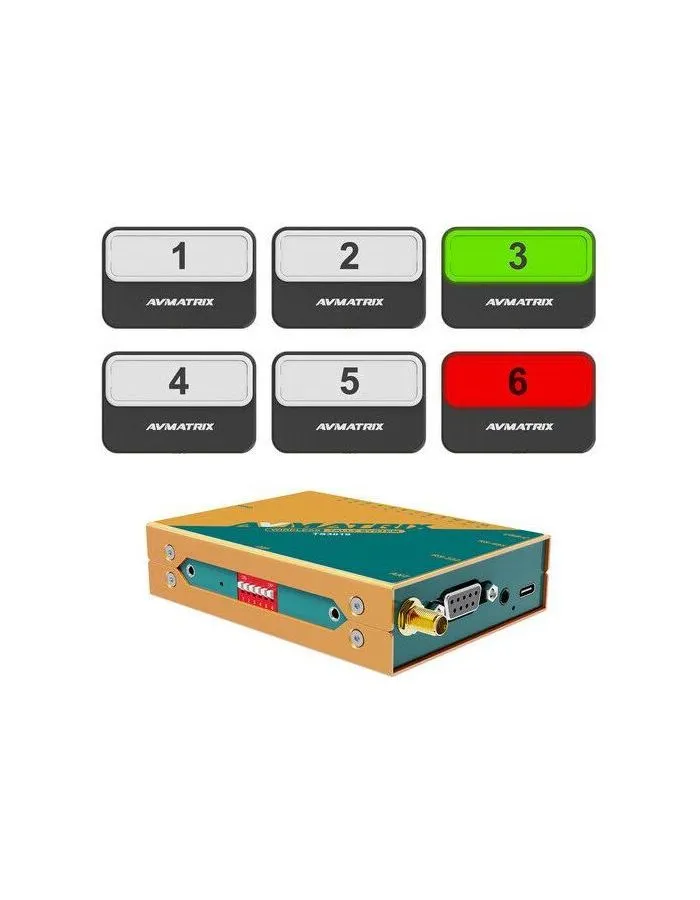 Комплект сигнализации AVMATRIX TS3019-6 Tally для 6-ти камер в Санкт-Петербурге