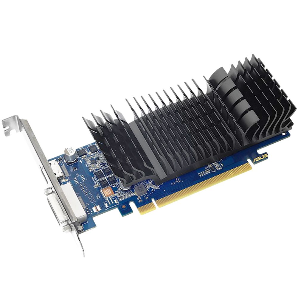Видеокарта Asus PCI-E GT1030-SL-2G-BRK NVIDIA GeForce GT 1030 2048Mb 64 GDDR5 1228/6008 DVIx1/HDMIx1/HDCP Ret low profile