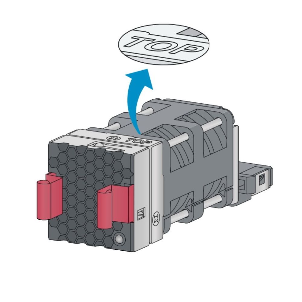 LSWM1FANSCBE Fan Module (Fan Panel Side Exhaust Airflow)