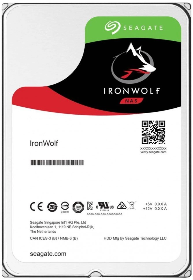 Жёсткий диск Seagate IronWolf (ST8000VN004)