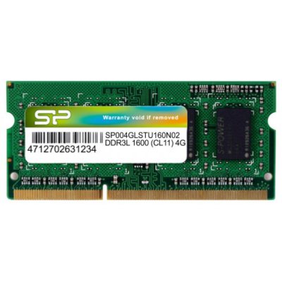 Оперативная память Silicon Power SP004GLSTU160N02