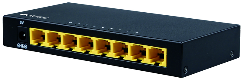 Коммутатор ORIGO Неуправляемый коммутатор, 8x1000Base-T, корпус металл (OS2208/A1A)