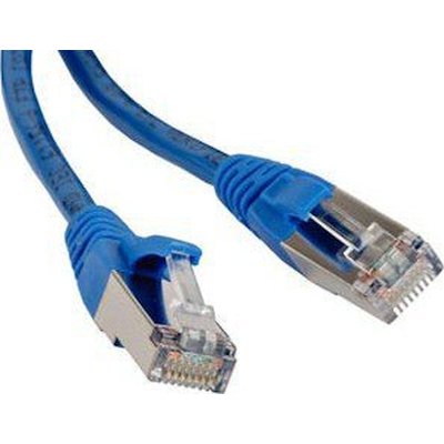 Патч-корд Hyperline PC-LPM-STP-RJ45-RJ45-C5e-0.5M-LSZH-BL