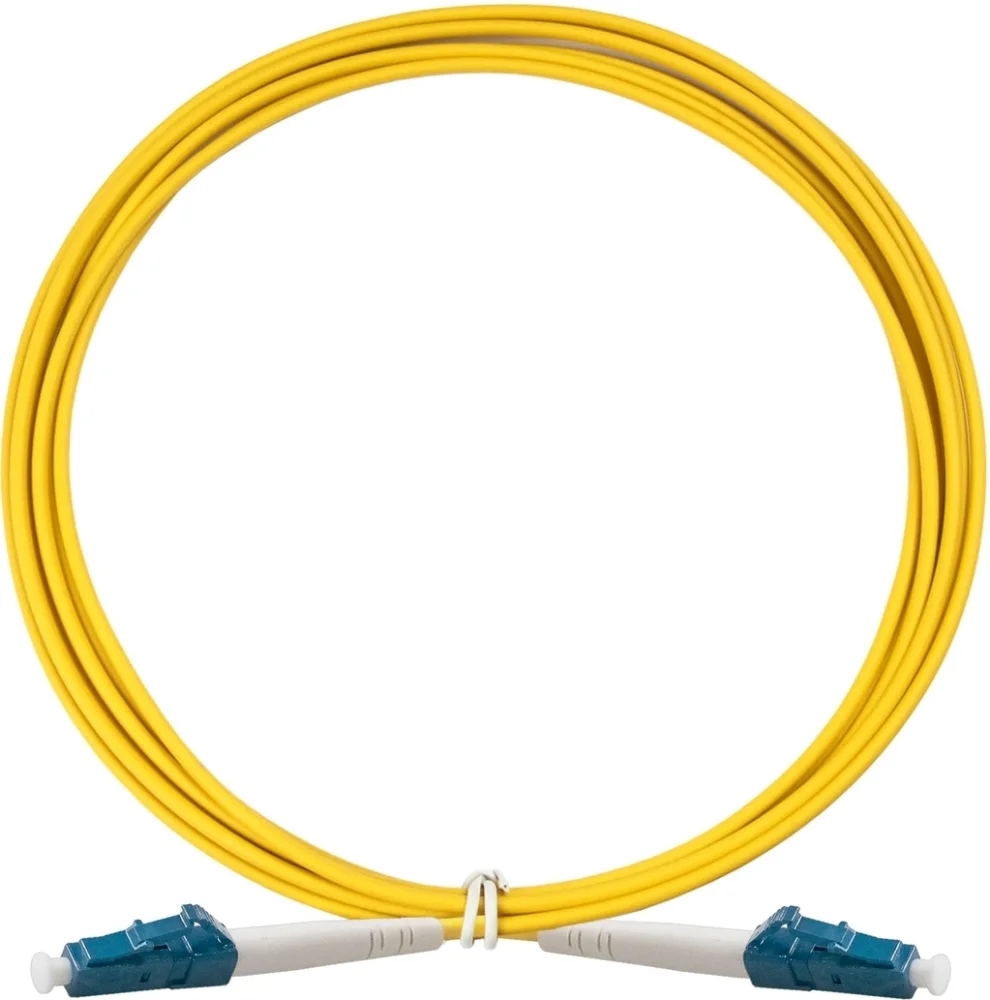 Патч-корд волоконно-оптический ExeGate FC-S-9-LC-LC-5M-LSZH (Шнур ВО SM 9/125 (OS2/G.652.D), LC/UPC-LC/UPC, Simplex, LSZH, 5м)