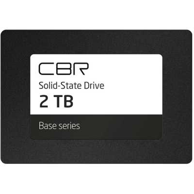 SSD диск CBR Base 2Tb SSD-002TB-2.5-BS24b