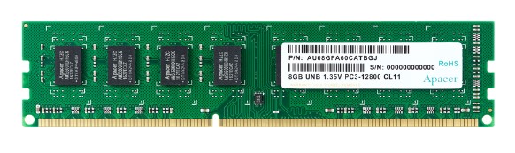 Модуль памяти DIMM DDR3-1600 4GB DL.04G2K.KAM APACER