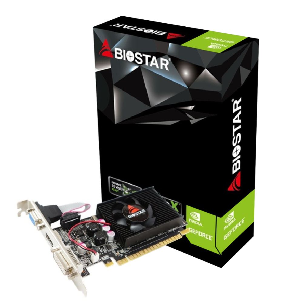 Видеокарта BIOSTAR NVIDIA GT 210 589 1024 1333 64 RTL [VN2103NHG6]