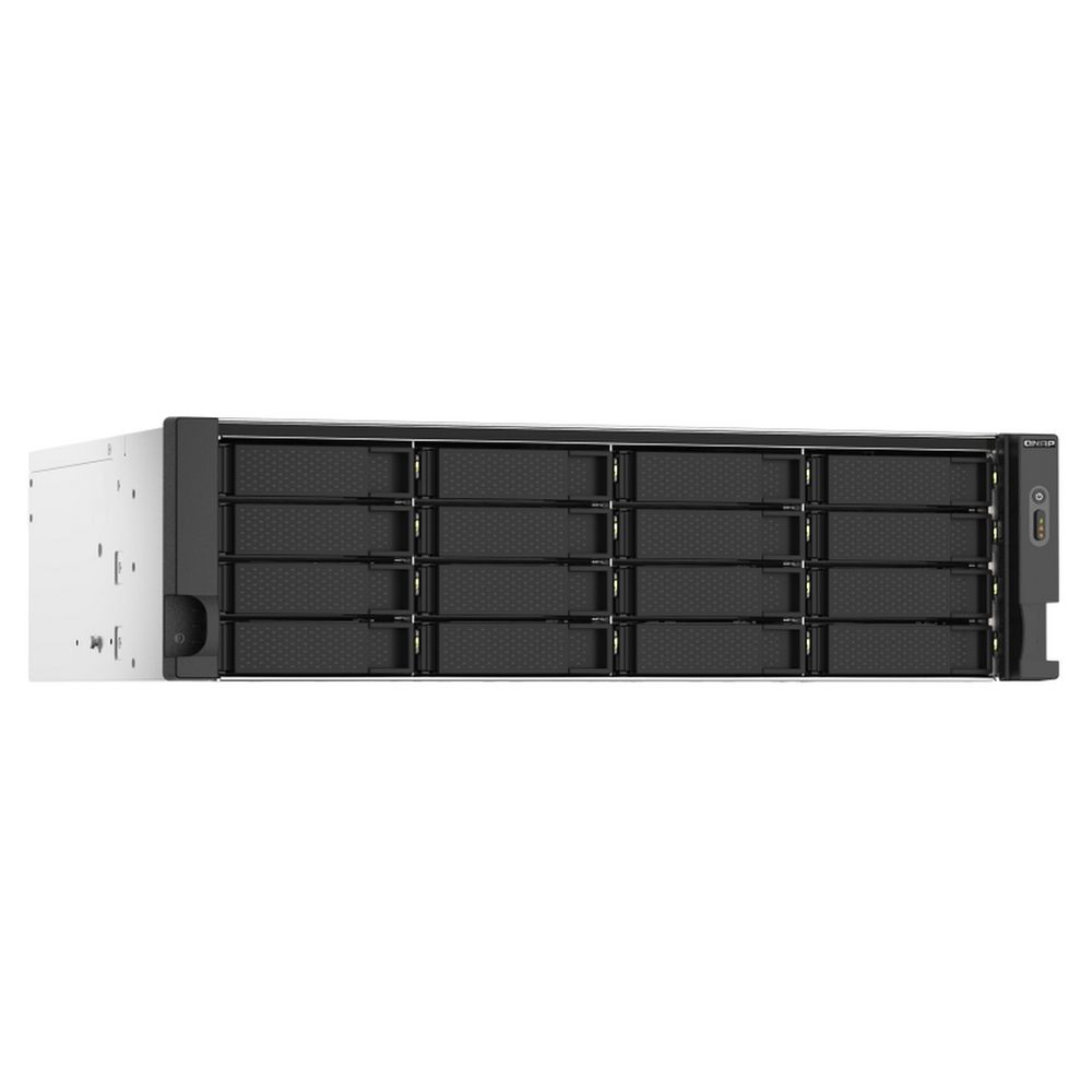 Сетевое хранилище NAS Qnap TS-1673AU-RP-16G 16-bay стоечный Ryzen V1500B