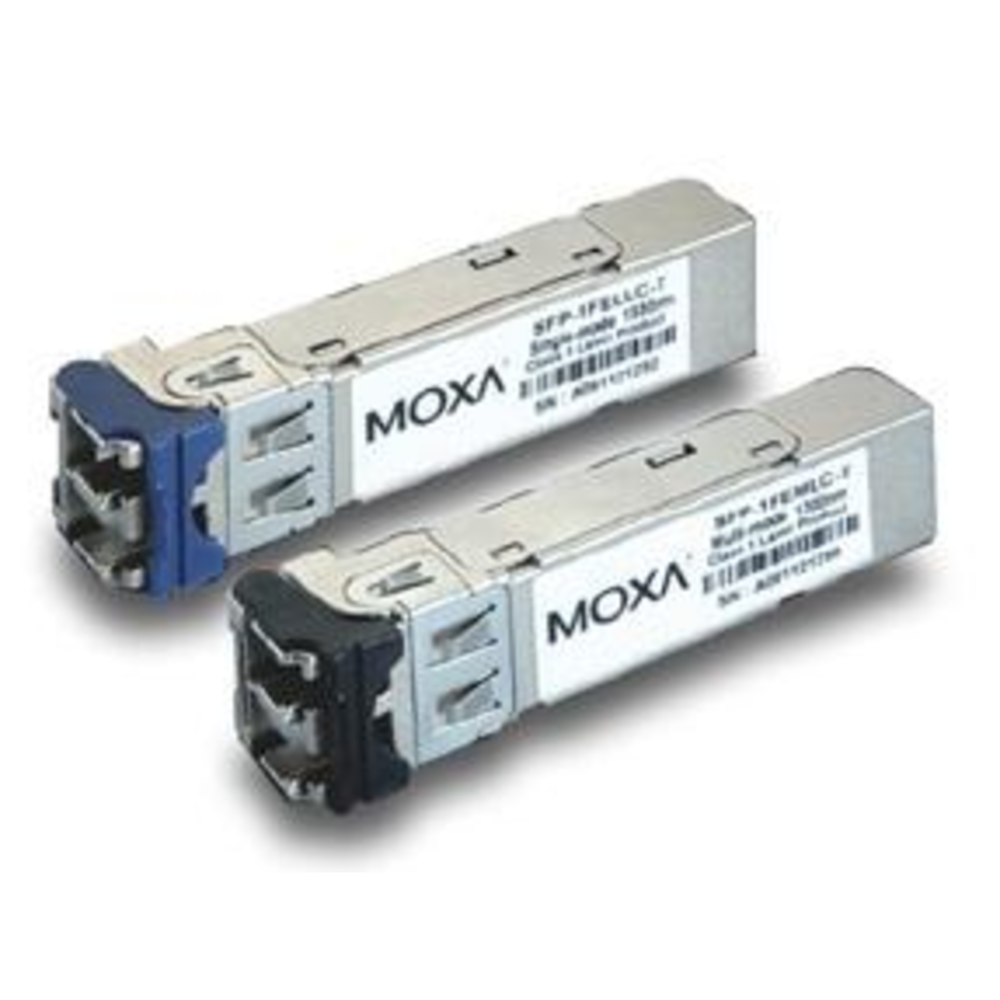 SFP-модуль 100BaseFX, многомодовое оптоволокно, SFP-1FEMLC-T, MOXA