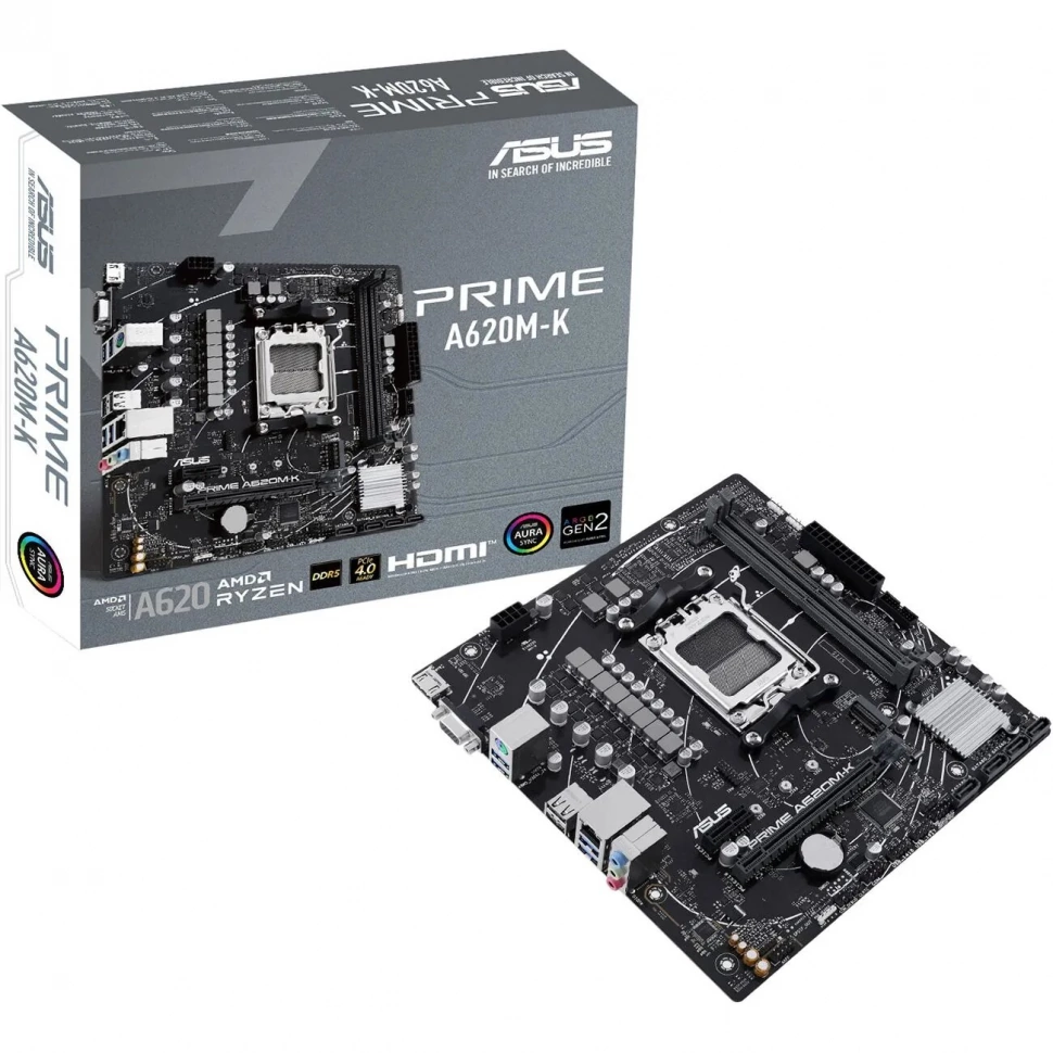Материнская плата Asus Prime A620M-K (90MB1F40-M0EAY0)