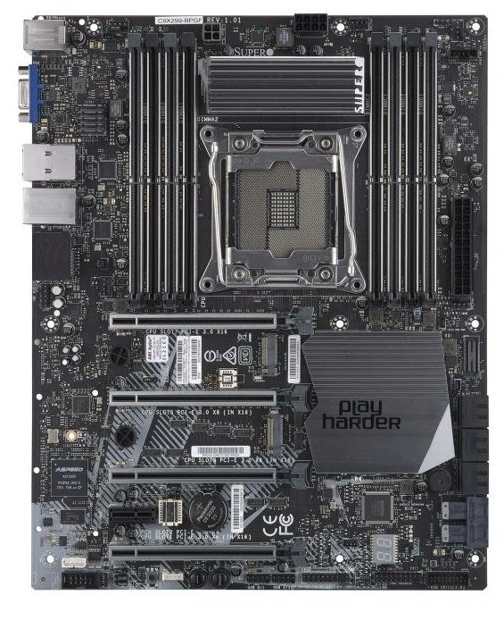 Материнская плата Supermicro MBD-C9X299-RPGF-B