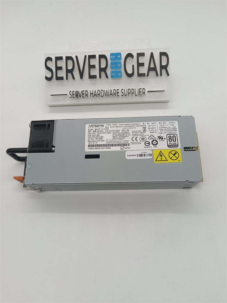 94Y6667 Блок Питания LENOVO (IBM) - 900 Вт High Efficiency Platinum Ac Power Supply для X3650 M4