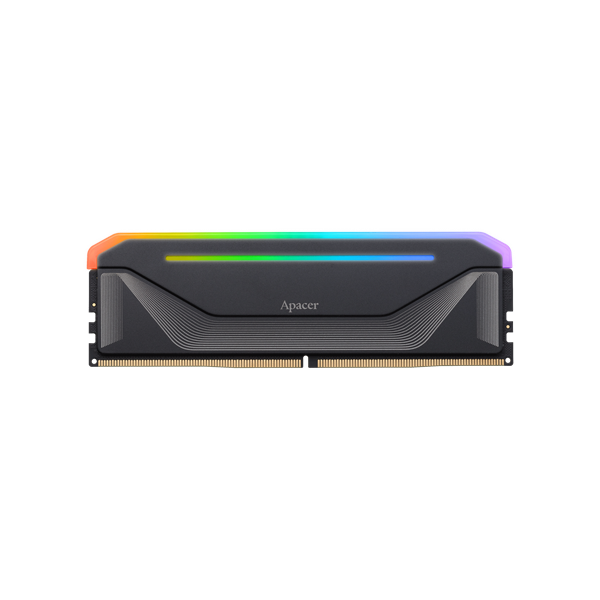 Модуль памяти Apacer DDR5 32GB 6400MHz DIMM NOX RGB Black Gaming Memory CL32 1.4V Kit (2x16GB) (Retail) 2048*8 Heat Sink (Retail) 3 years (AH5U32G64C552NBAA-2)