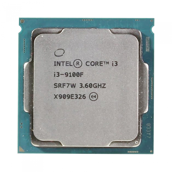 Процессор Intel Core i3-9100F OEM (Coffee Lake, 14nm, C4/T4, Base 3,60GHz, Turbo 4,20GHz, Without Graphics, L3 6Mb, TDP 65W, S1151)