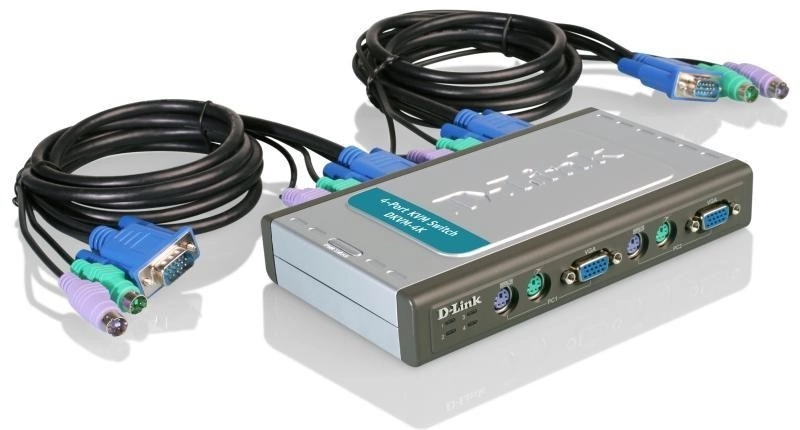 KVM переключатель D-Link DKVM-4K (DKVM-4K/B2B)