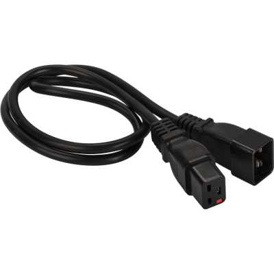 Кабель питания Lanmaster LAN-PP19L/20-1.0-BK