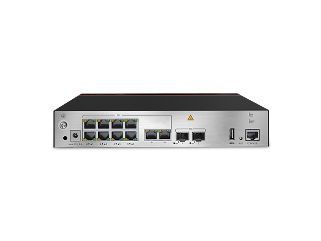 AC6508 mainframe (10xGE ports, 2x10GE SFP+ ports, with the AC/DC adapter)