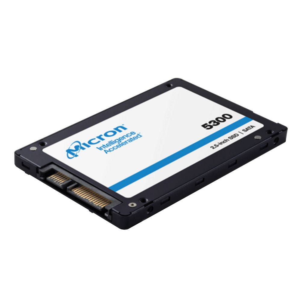 Твердотельный накопитель Micron 5300MAX 480GB SATA 2.5" SSD Enterprise Solid State Drive (MTFDDAK480TDT-1AW1ZABYY)