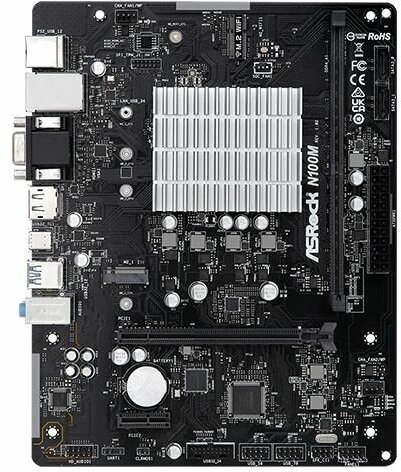 Материнская плата Asrock N100M
