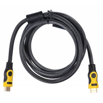 Кабель Buro HDMI 19M-19M BRAID