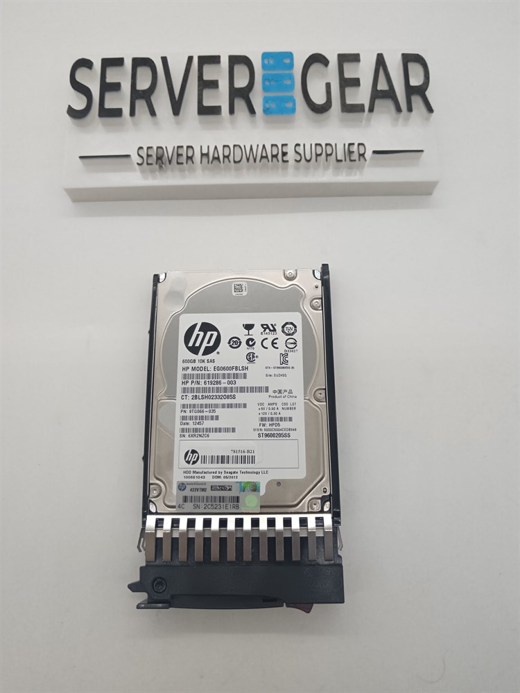 Жесткий диск 781516-B21 HP 600GB 2,5" (SFF) SAS 10K 12G Hot Plug SC Enterprise