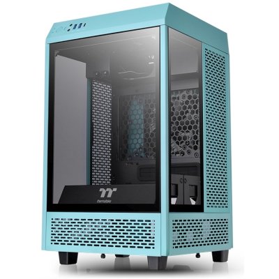 Корпус Thermaltake The Tower 100 Turquoise CA-1R3-00SBWN-00