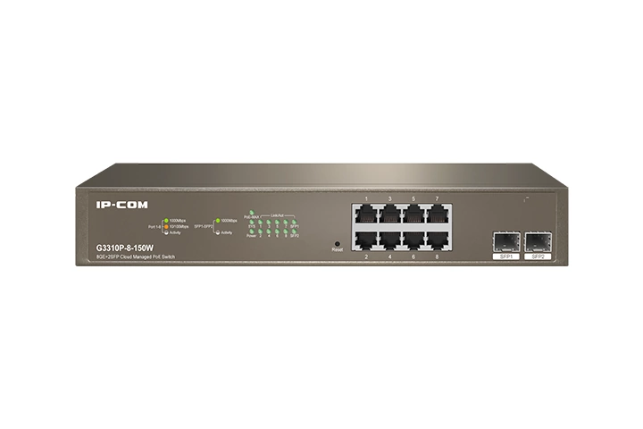 Коммутатор IP-Com G3310P-8-150W