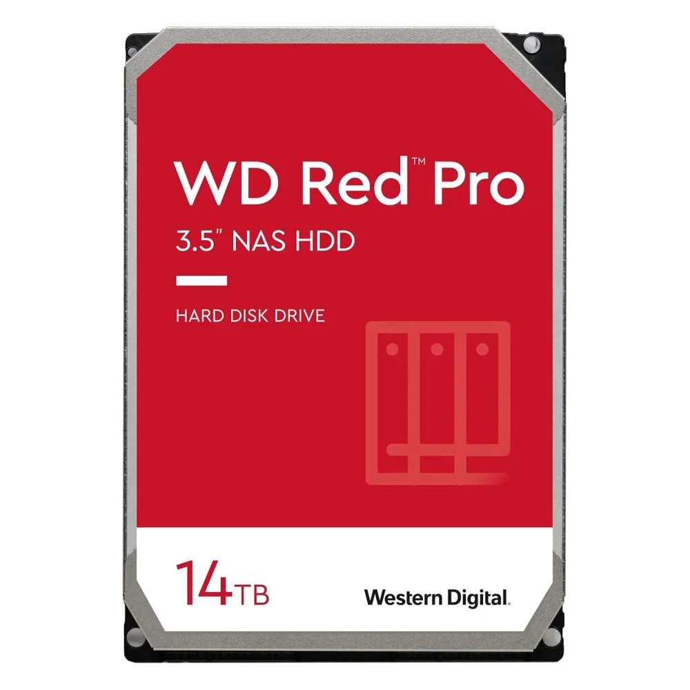 Жесткий диск WD SATA-III 14TB WD142KFGX NAS Red Pro (7200rpm) 512Mb 3.5" в Санкт-Петербурге