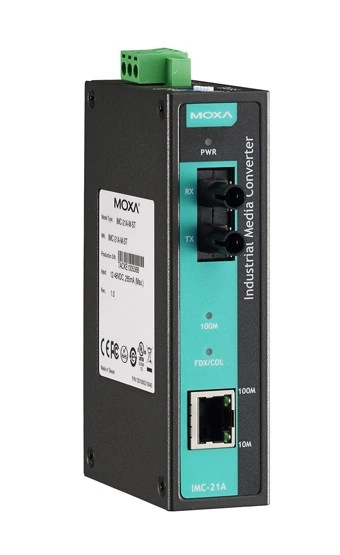Конвертер MOXA IMC-21A-M-ST