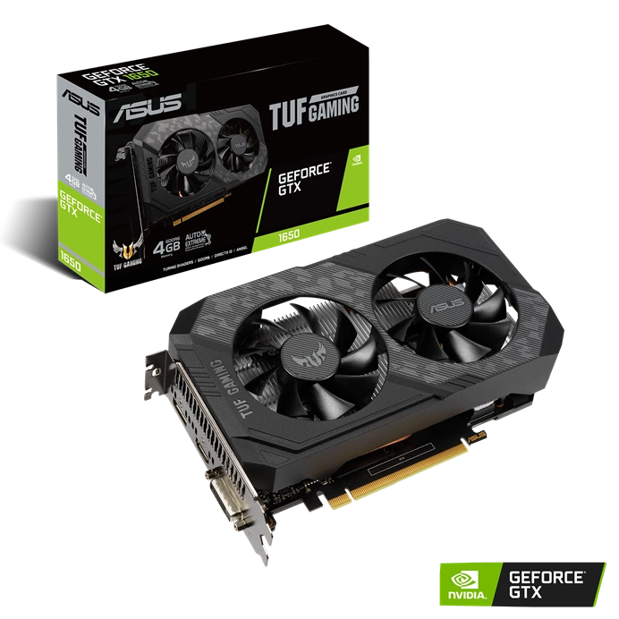 Видеокарта Asus TUF-GTX1650-O4GD6-GAMING (90YV0EH0-M0NA00)