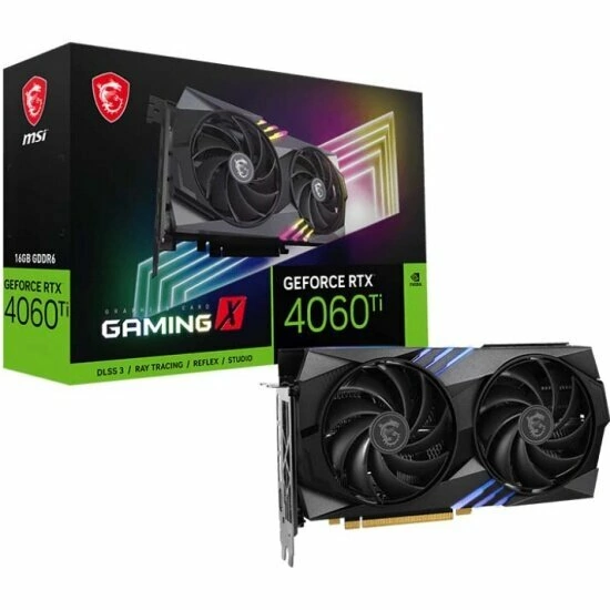 Видеокарта MSI NVIDIA GeForce RTX 4060 Ti MSI 16Gb (RTX 4060 TI GAMING 16G)