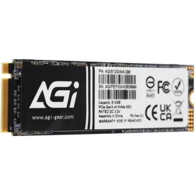 SSD диск AGI AI298 512Gb AGI512GIMAI298-CB