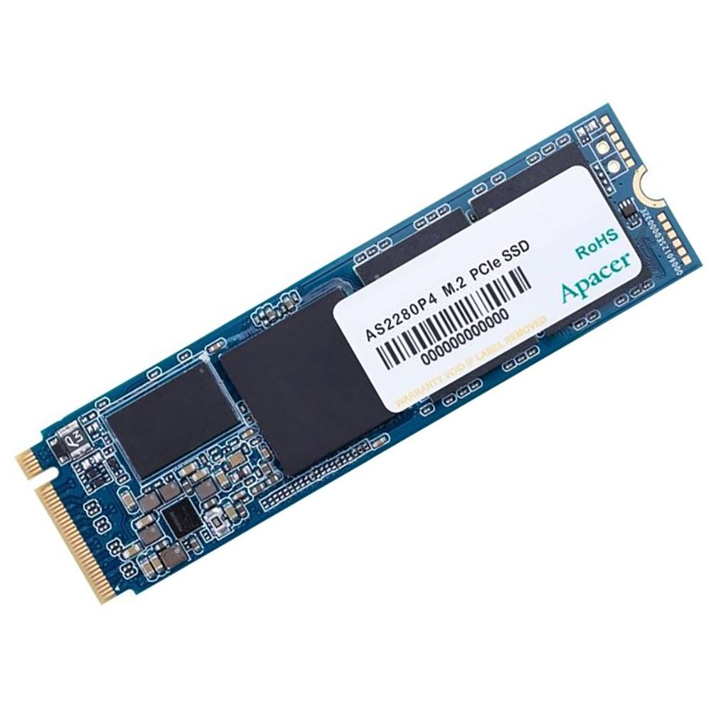 Твердотельный накопитель Apacer SSD AS2280P4U 512Gb M.2 PCIe Gen3x4, R3500/W2300 Mb/s, MTBF 1.8M, 3D NAND, NVMe, Retail (AP512GAS2280P4U-1) (AP512GAS2280P4U-1)