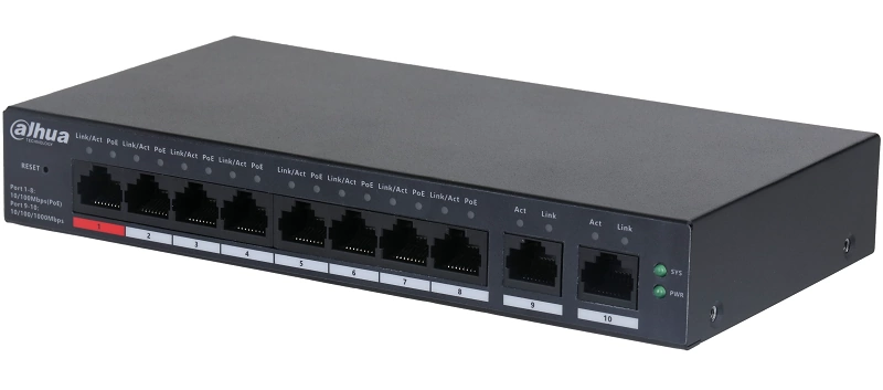 Коммутатор Dahua DH-CS4010-8ET-110