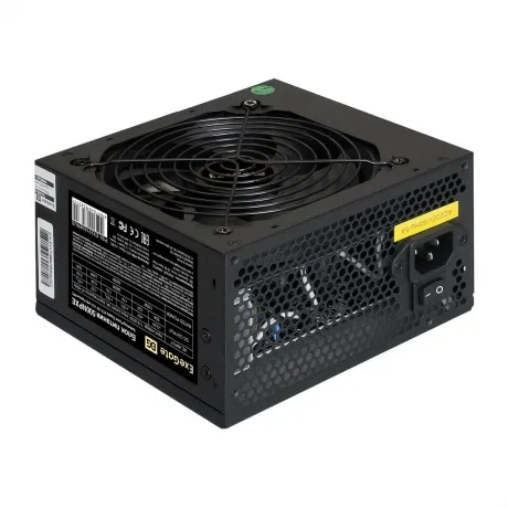 Блок питания ExeGate 500W ATX-500NPXE(+PFC) black (EX221638RUS) в Санкт-Петербурге