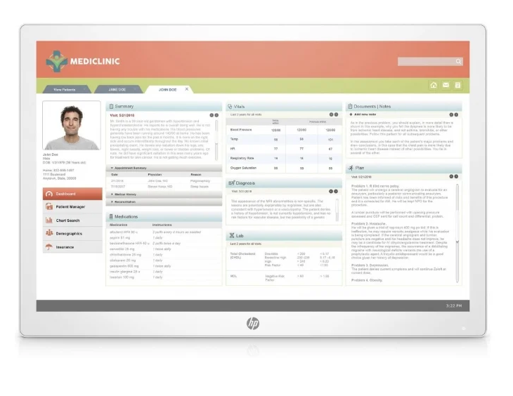 Монитор HP Healthcare Edition HC241