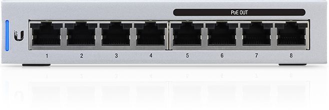 Коммутатор Ubiquiti US-8-60W-EU 8G 4PoE 60W управляемый