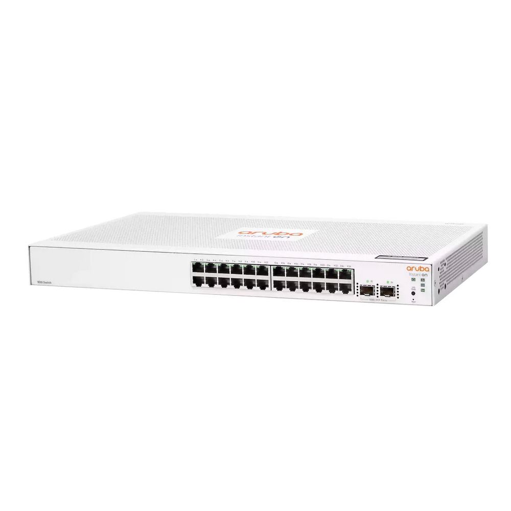 JL812A HPE Коммутатор Aruba Instant On 1830 24G Web-managed 2SFP