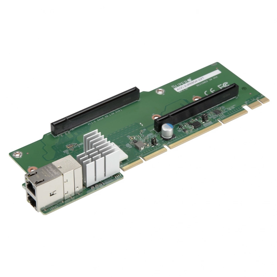 Сетевой адаптер Supermicro AOC-2UR68G4-I2XT-O