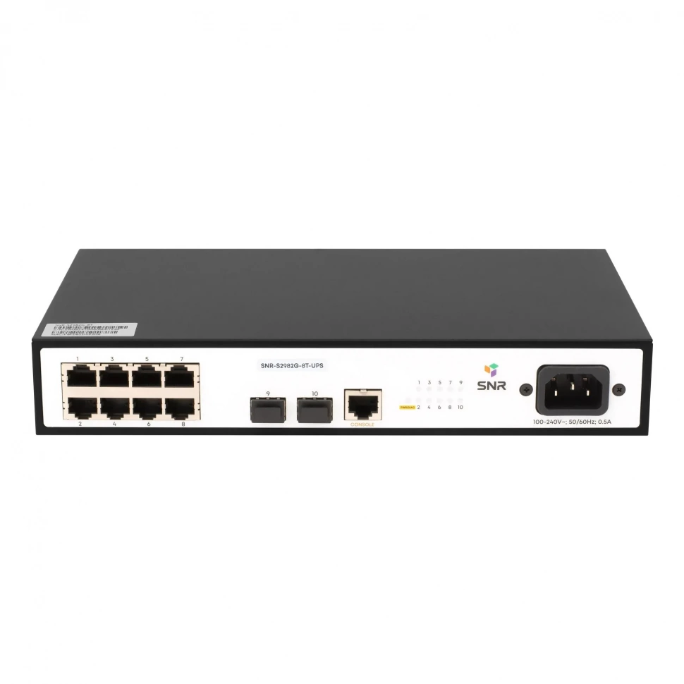 Коммутатор SNR SNR-S2982G-8T-UPS