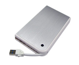 AgeStar 3UB2A14 (White/silver) Мобил рек usb3.0 to 2,5"hdd SATA алюминий [10605]