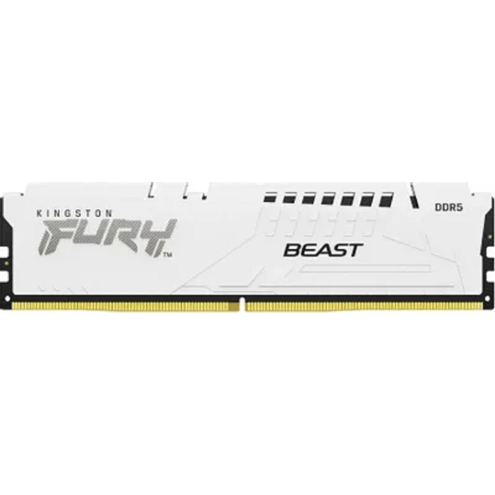 Оперативная память Kingston Fury Beast White Expo KF568C34BWE-16 DDR5 - 1x 16ГБ 6800МГц, DIMM, White, Ret