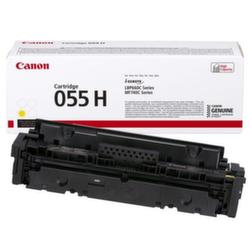 Заправка картриджа Canon 055H Yellow без чипа