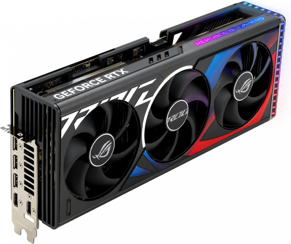 Видеокарта Asus ROG-STRIX-RTX4080S-O16G-WHITE (90YV0KB2-M0NA00)