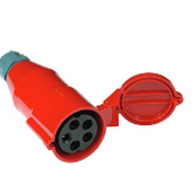 Розетка Lanmaster LAN-IEC-309-32A3P-F