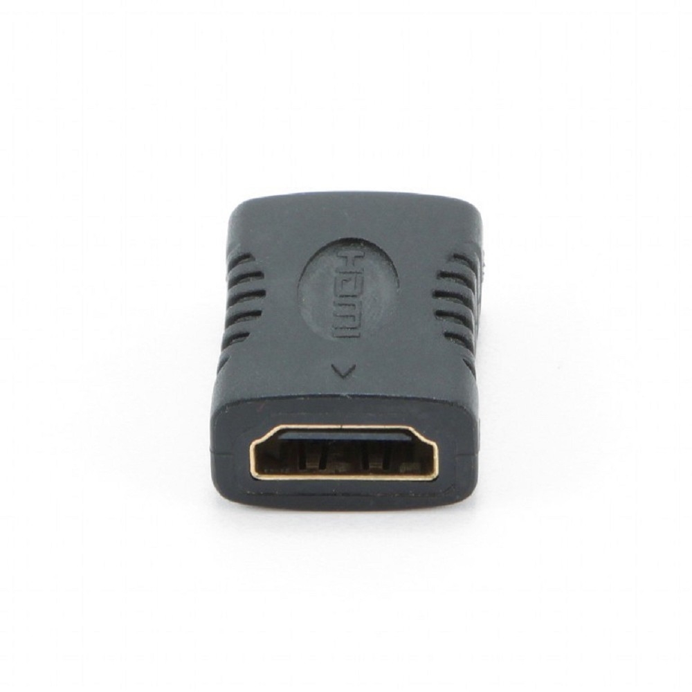 Gembird Переходник HDMI-HDMI 19F/19F, золотые разъемы, пакет [A-HDMI-FF]