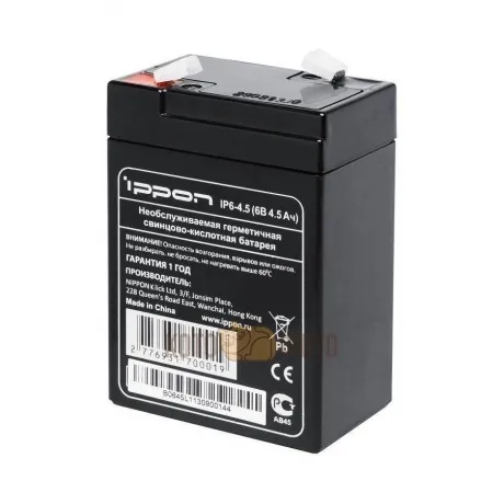 Батарея для ИБП Ippon IP6-4.5 6Вт 4.5Ач для Ippon в Санкт-Петербурге