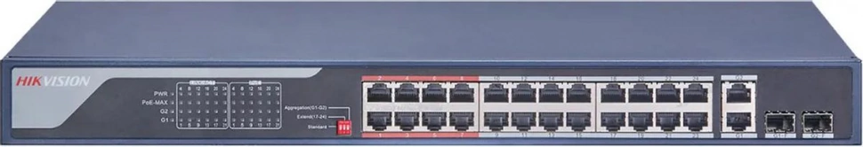 Коммутатор Hikvision DS-3E0326P-E(B)